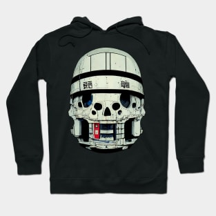 Droid Skull Robot Skull Hoodie